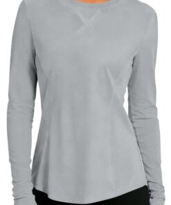 Alternative view of Women’s UV protection long sleeve lightweight shirt thumb holes quick-dry hiking workout top