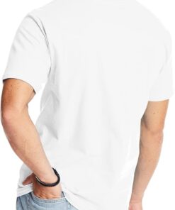 Alternative view of Men’s heavyweight cotton T-shirt loose fit casual short sleeve tee pack