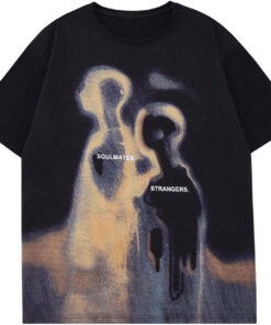 Men’s oversized graphic crew neck short sleeve vintage casual T-shirt