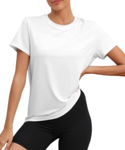 Women’s Short-Sleeve Tops — Fitness & Training Tops, Yoga & Activewear