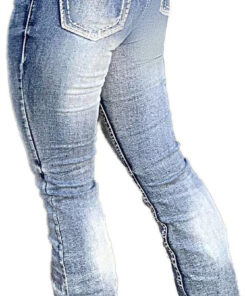 Women’s Stretch Bootcut Denim Jeans High Waist Casual Pants