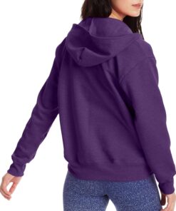 Alternative view of Women’s Full Zip Hooded Sweatshirt Jacket