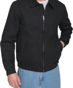 Men’s Laydown Collar Cotton Casual Jacket