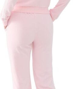 Alternative view of Women’s 2-piece spring lounge set zip sweatshirt and jogger pants outfit