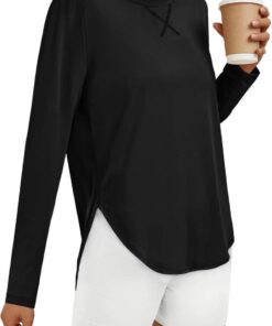 Women’s UV protection long sleeve rash guard fishing running quick-dry shirt