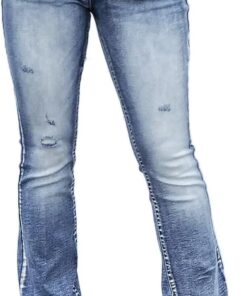 Alternative view of Women’s Stretch Bootcut Denim Jeans High Waist Casual Pants