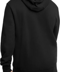 Alternative view of Men’s Midweight Fleece Hoodie Casual Pullover Sweatshirt