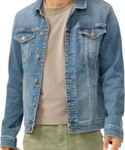 Men’s Classic Denim Jacket Casual Fit