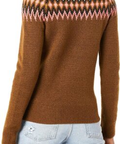 Alternative view of Women’s Soft Touch Crew Neck Sweater Casual Knit Pullover