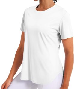 Women’s Slim-Fit Short-Sleeve Sports Top — Casual Everyday Wear