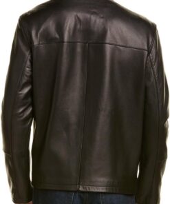 Alternative view of Men’s Smooth Leather Motorcycle Jacket