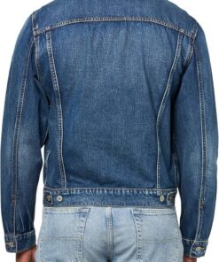 Alternative view of Men’s Denim Jacket Casual Outerwear