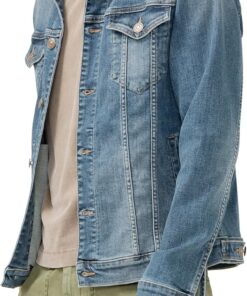 Alternative view of Men’s Classic Denim Jacket Casual Fit