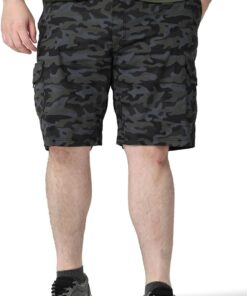 Men’s Big and Tall Multi Pocket Cargo Shorts