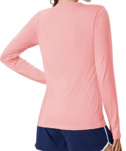Alternative view of Women’s Long-Sleeve UV-Protective, Quick-Drying, Moisture-Wicking Athletic Top